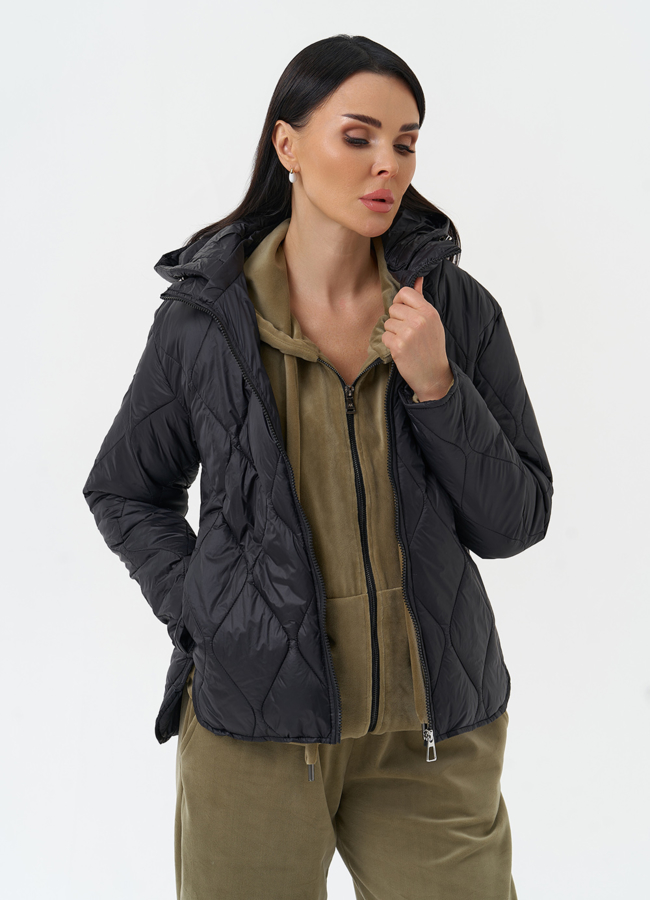 фото Женская стеганая куртка модель № 28282